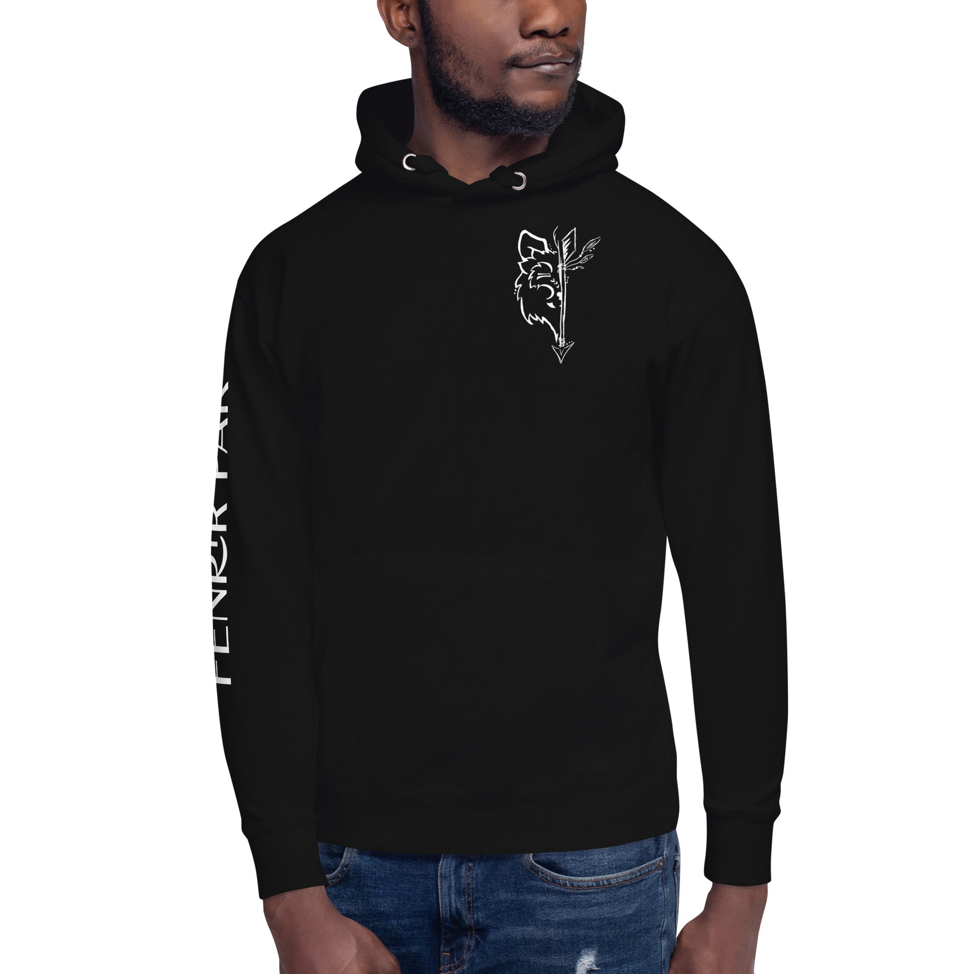 Pathfinder's Resolve: Wolf & Arrow Hoodie