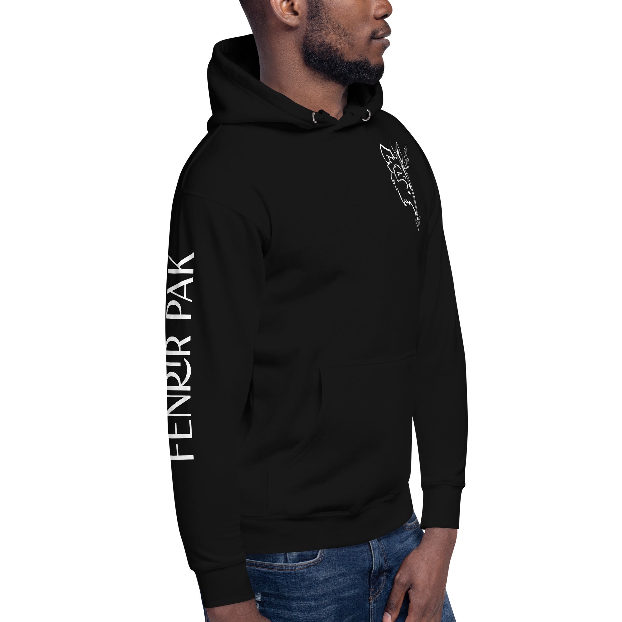 Pathfinder's Resolve: Wolf & Arrow Hoodie